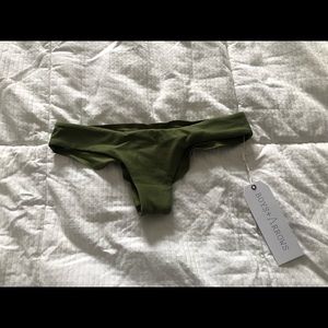 Boys + Arrows Kiki bottom in Trustworthy Green
